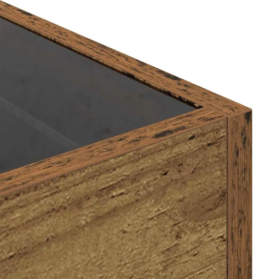 Table basse Bois ancien 50 x 50 x 30 cm Bois d'ingénierie - 12