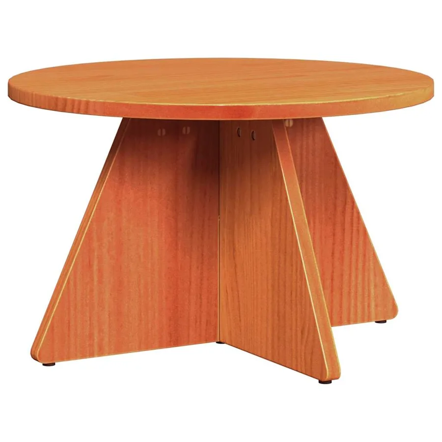 Table basse 3 pcs Brun cire - 5