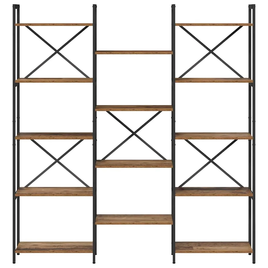 Étagère Bois ancien 156 x 25 x 167 cm Bois d'ingénierie - 5