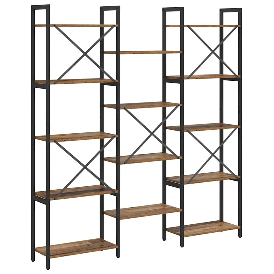 Étagère Bois ancien 156 x 25 x 167 cm Bois d'ingénierie - 7