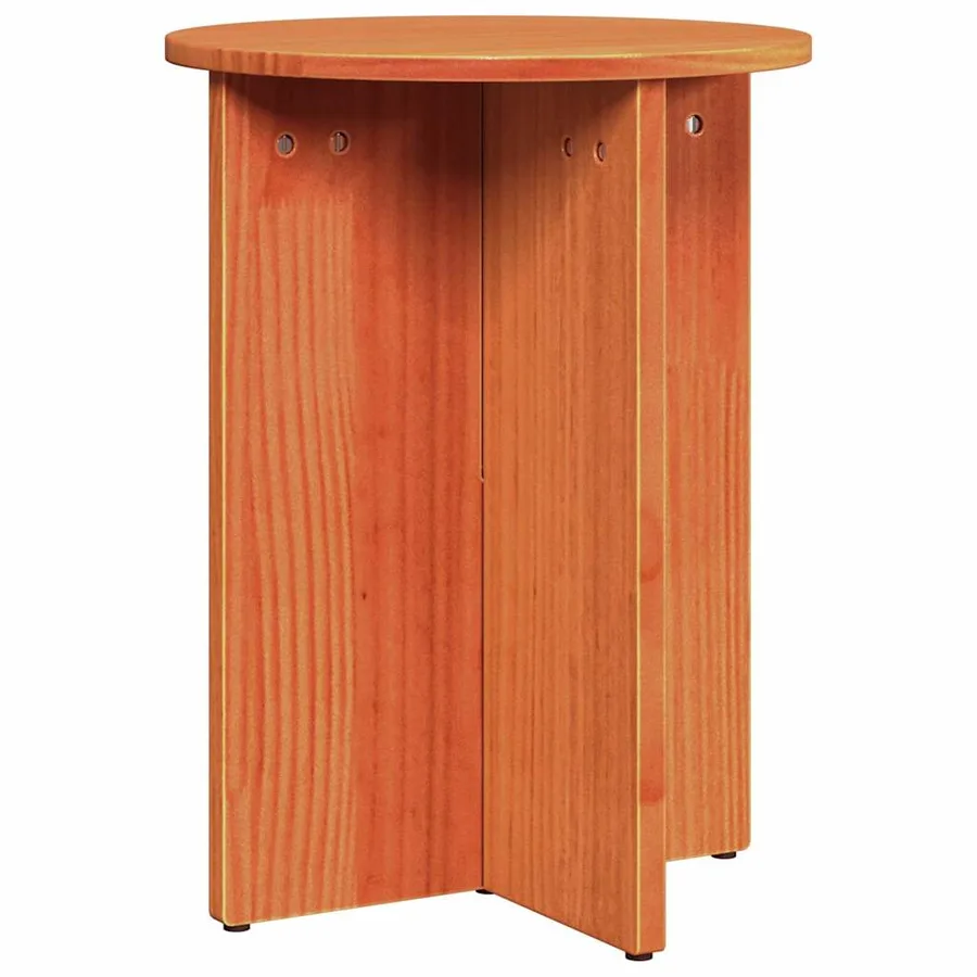 Table basse 2 pcs Brun cire - 5