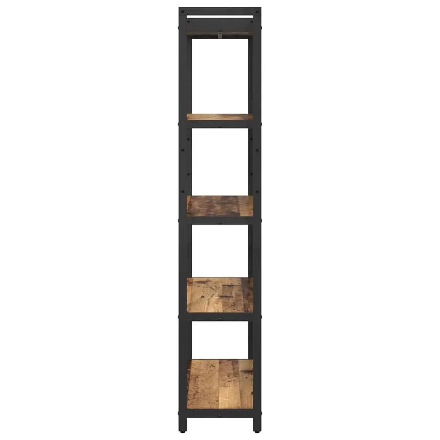 Étagère Bois ancien 80 x 30 x 155 cm Bois d'ingénierie - 6