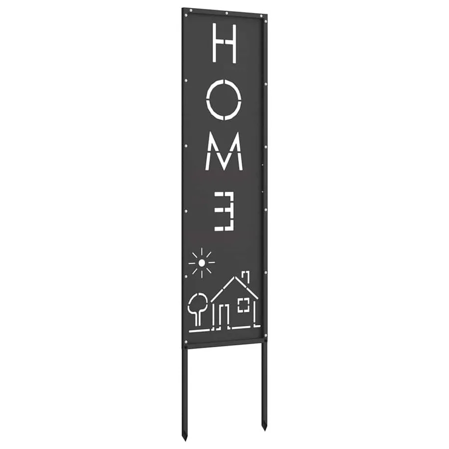 Écran de confidentialité de jardin Fretwork Noir 32 x 140 cm - 7
