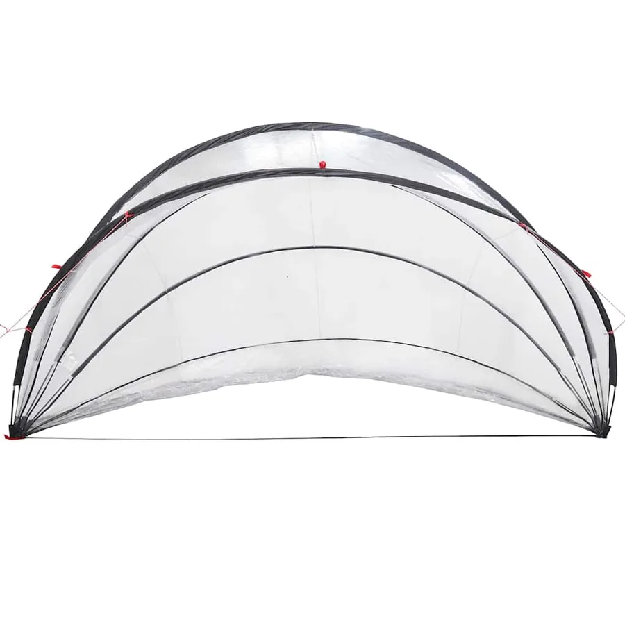 Dôme de piscine Transparent 430 x 430 x 210 cm PVC - 7
