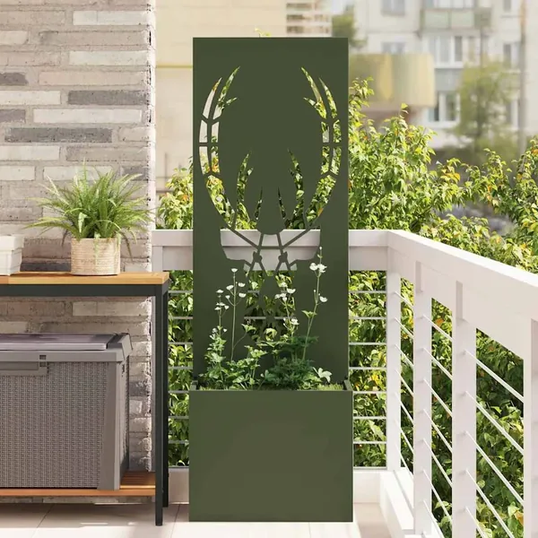 Écran de confidentialité de jardin Vert olive 50 x 150 cm