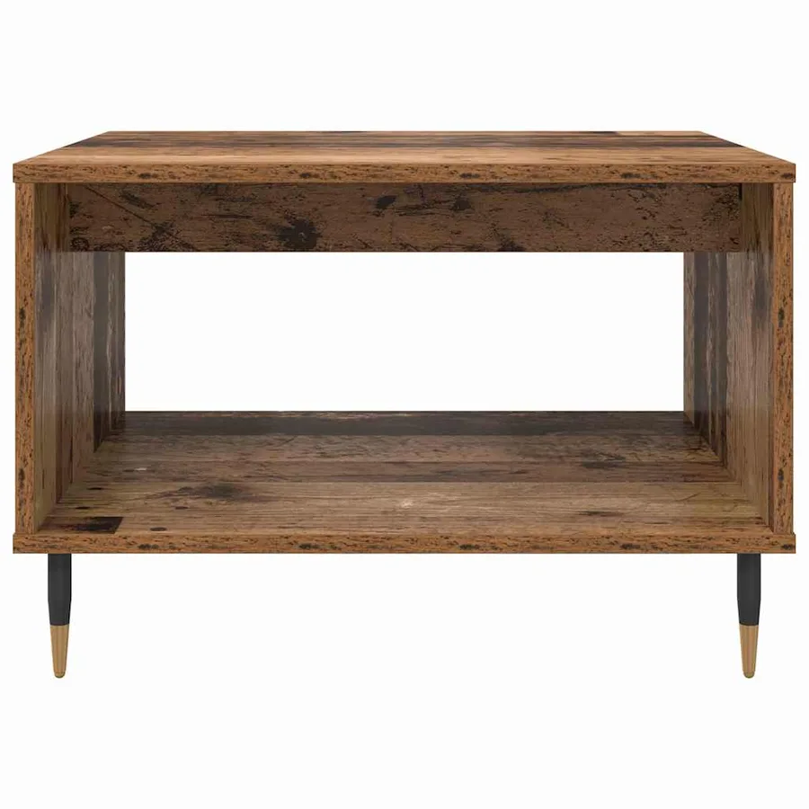 Table basse Bois ancien 60 x 50 x 40 cm Bois d'ingénierie - 5