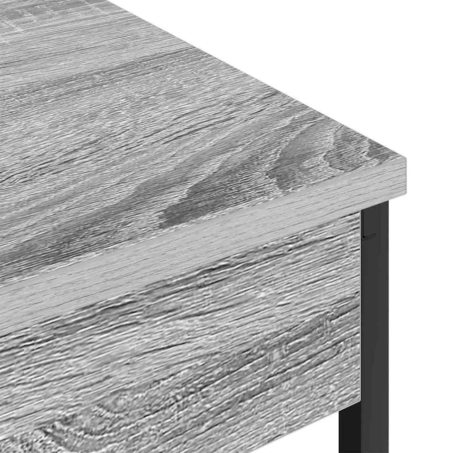 Cabinet de chevet 2 pcs Gris Sonoma 41 x 31 x 51 cm - 8
