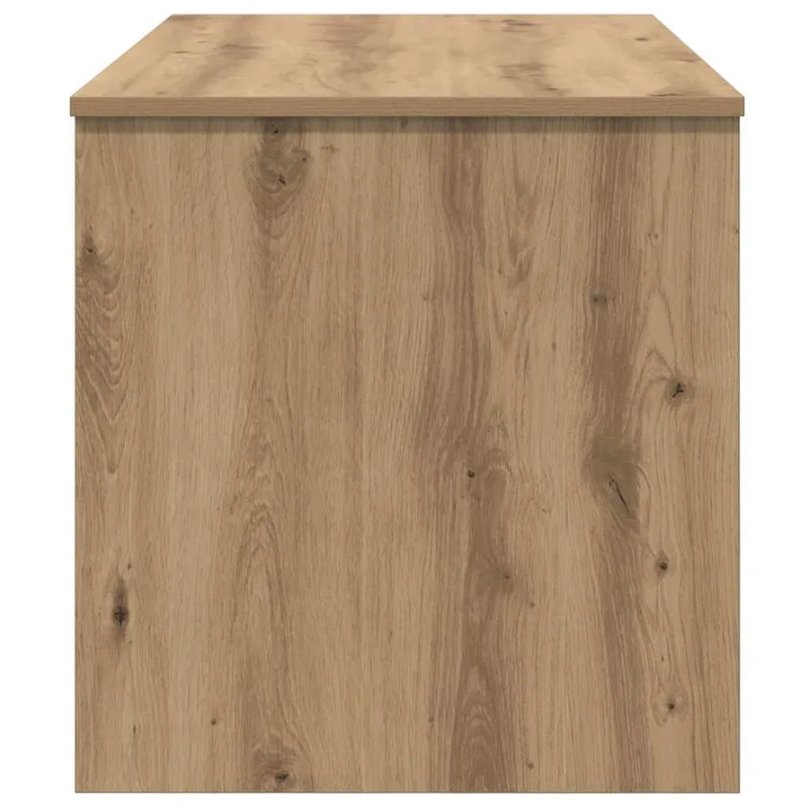Table basse Chêne artisanal 80 x 50,5 x 41,5 cm - 7