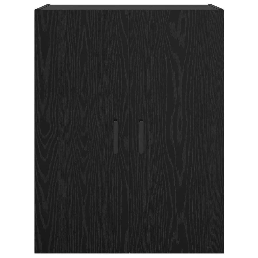 Meuble mural Chêne noir 69,5 x 34 x 90 cm Bois d'ingénierie - 6