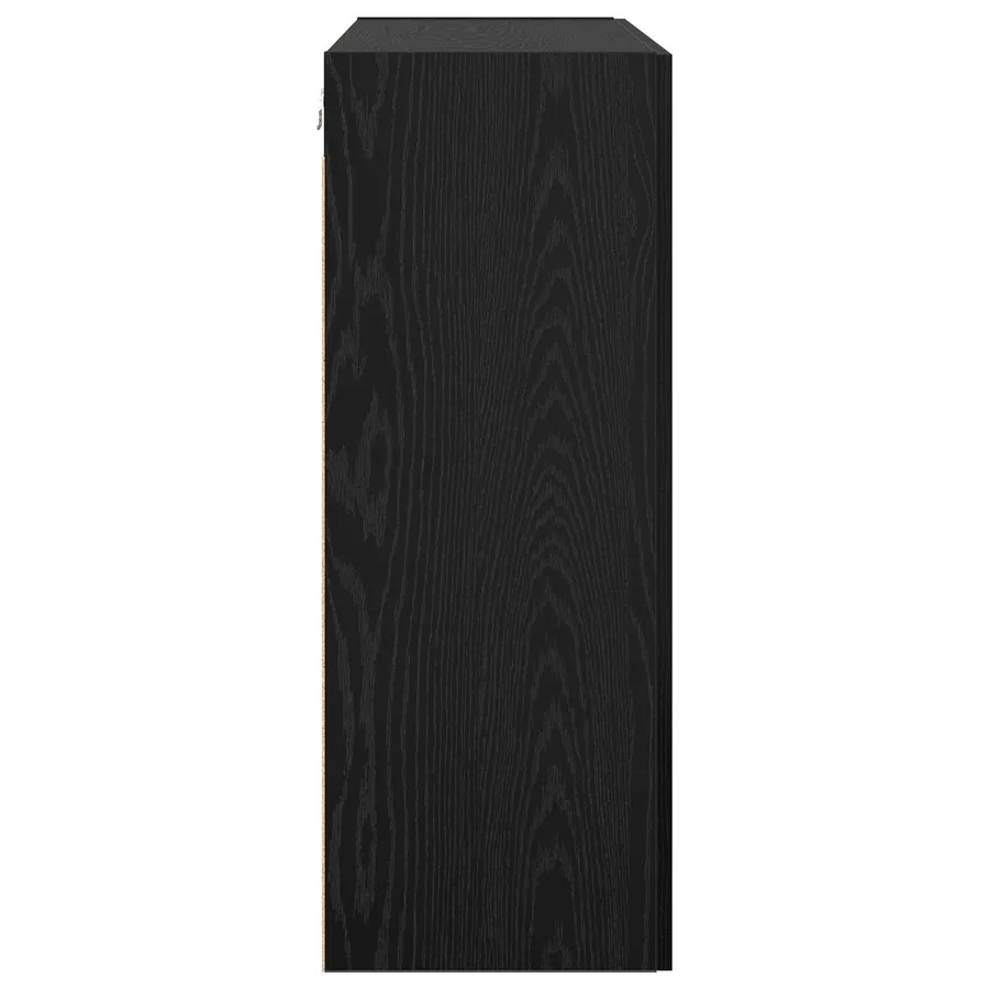 Meuble mural Chêne noir 69,5 x 34 x 90 cm Bois d'ingénierie - 7