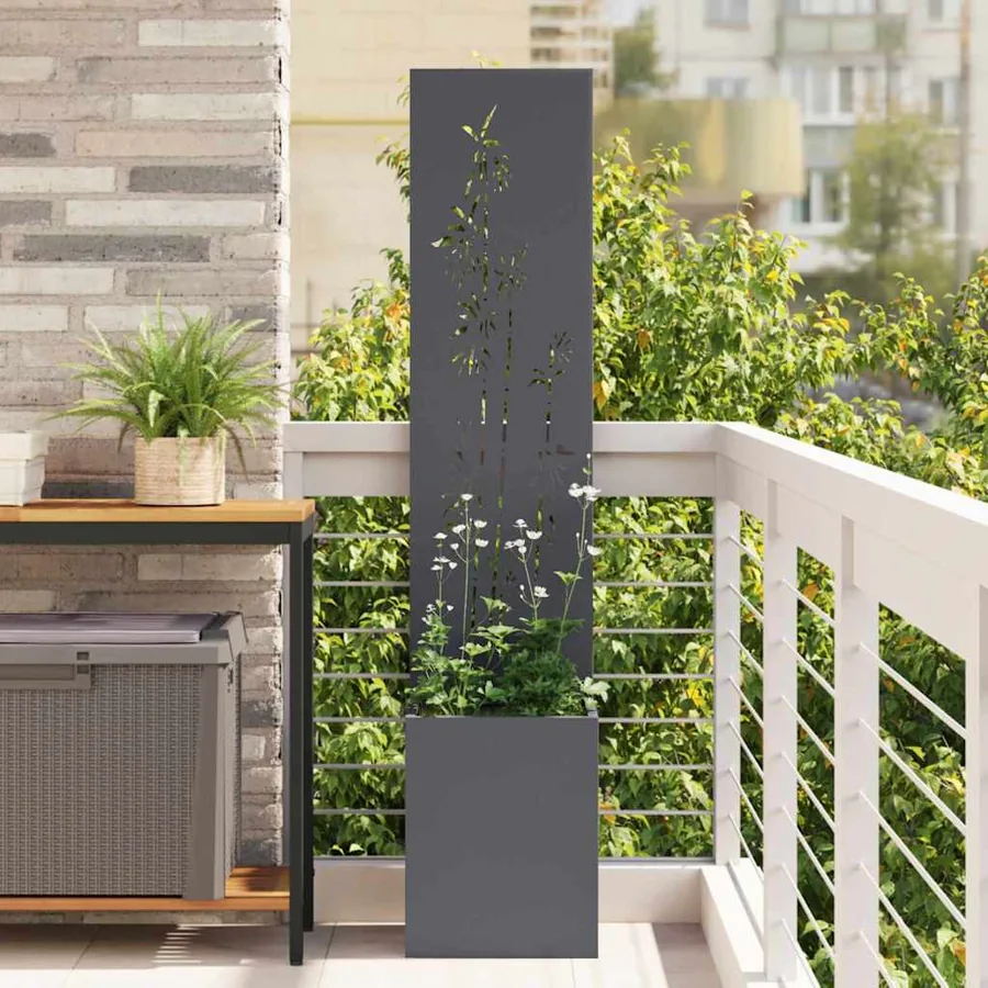 Écran de confidentialité de jardin Anthracite 32 x 140 cm