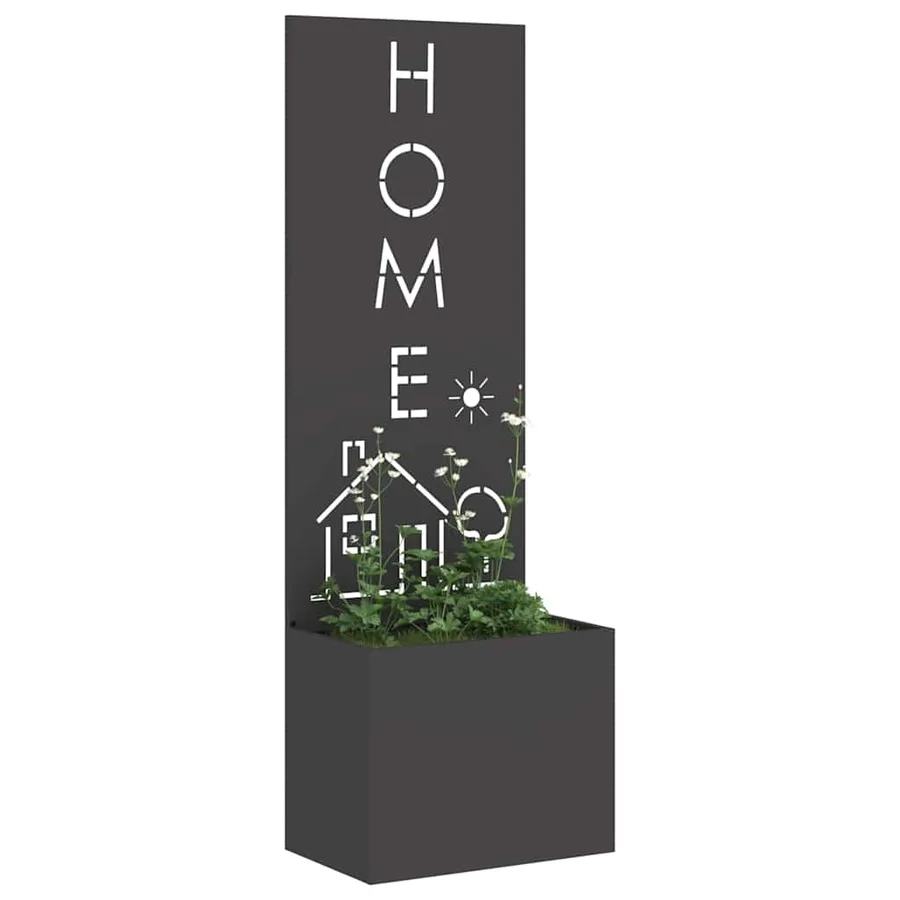 Écran de confidentialité de jardin Fretwork Noir 50 x 150 cm - 3