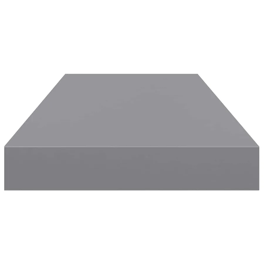 Étagère murale flottante gris 60x23,5x3,8 cm MDF - 7