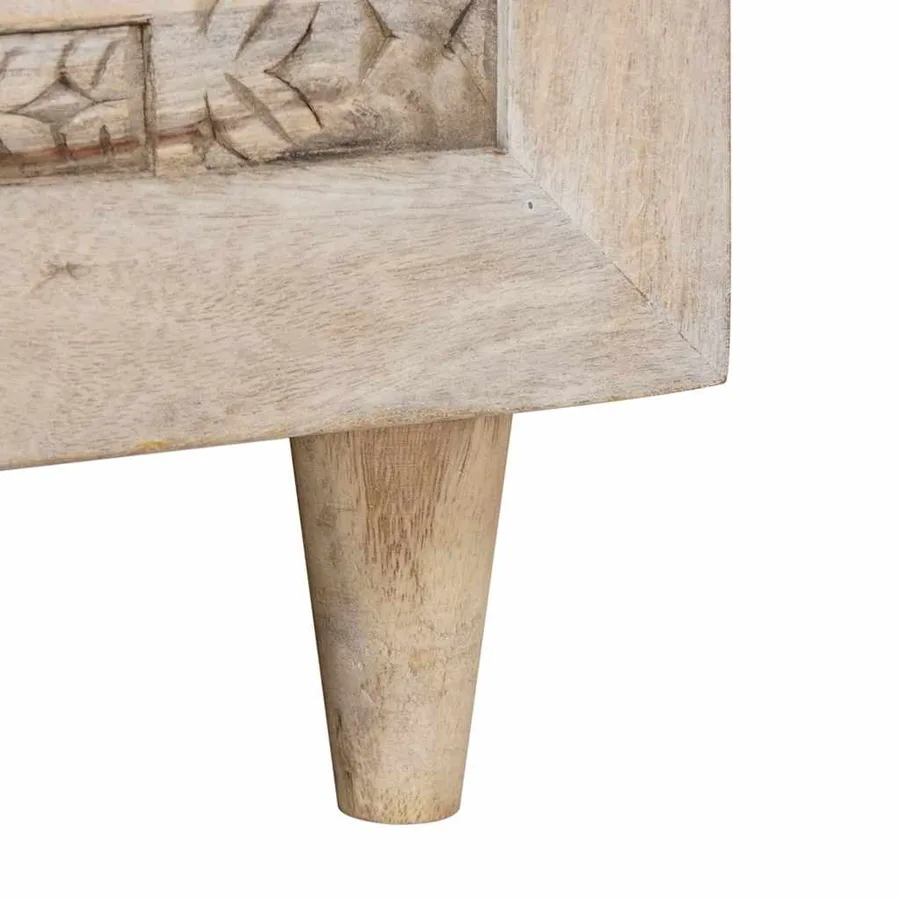 Table basse Blanc Blanchi 100 x 54 x 40 cm - 8