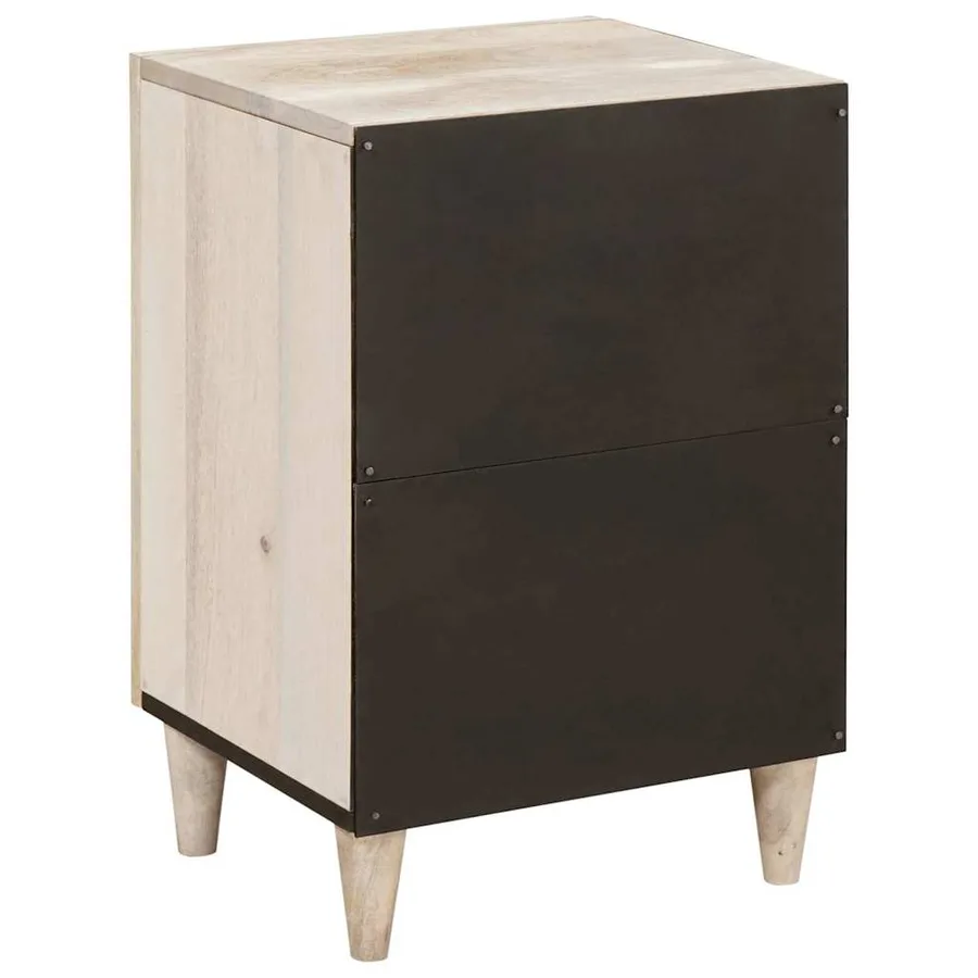 Cabinet de salle de bain avec stockage Blanc 38 x 33 x 58 cm - 4