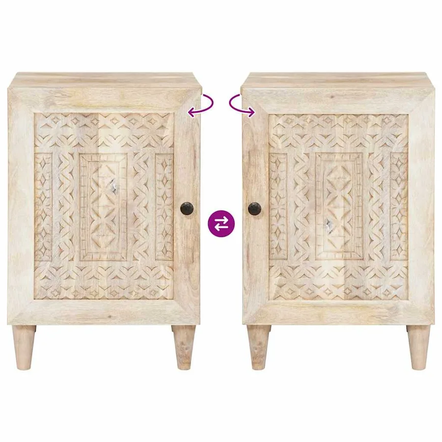 Cabinet de salle de bain avec stockage Blanc 38 x 33 x 58 cm - 9