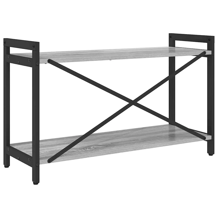 Étagère Sonoma gris 80 x 30 x 50 cm Bois d'ingénierie - 7