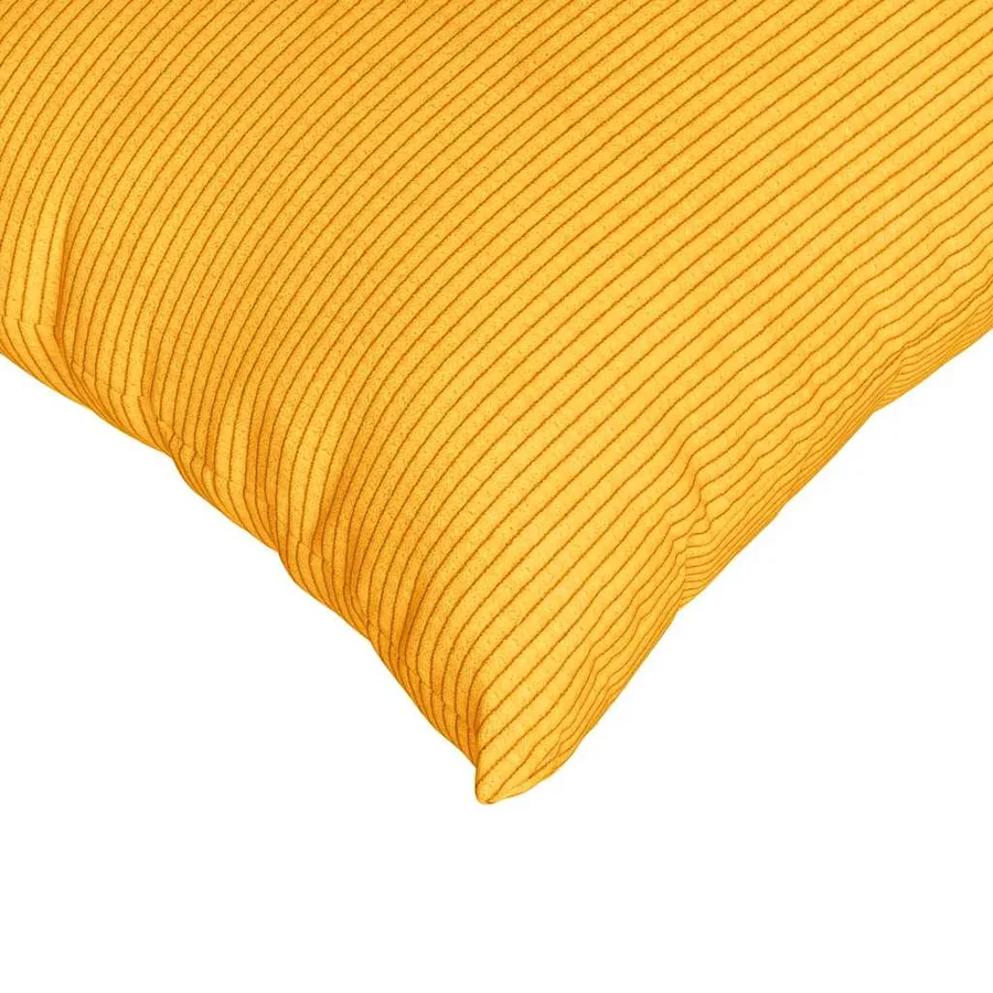 Coussins de canapé 2 pcs Jaune clair 60 x 60 cm - 7