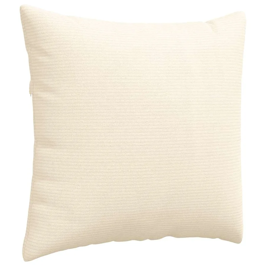 Coussins de canapé 2 pcs Crème 50 x 50 cm - 5