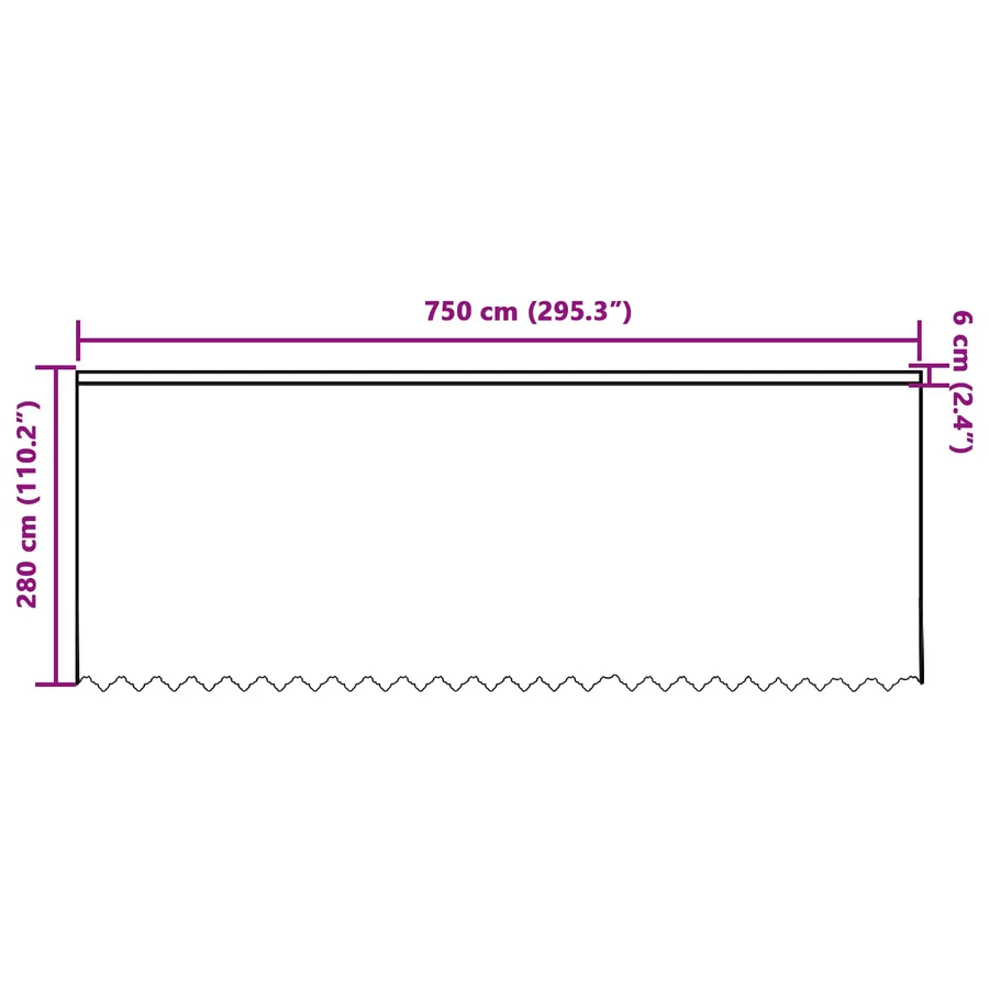 Rideau en Dentelle Floral Blanc 280 x 750 cm Polyester - 8
