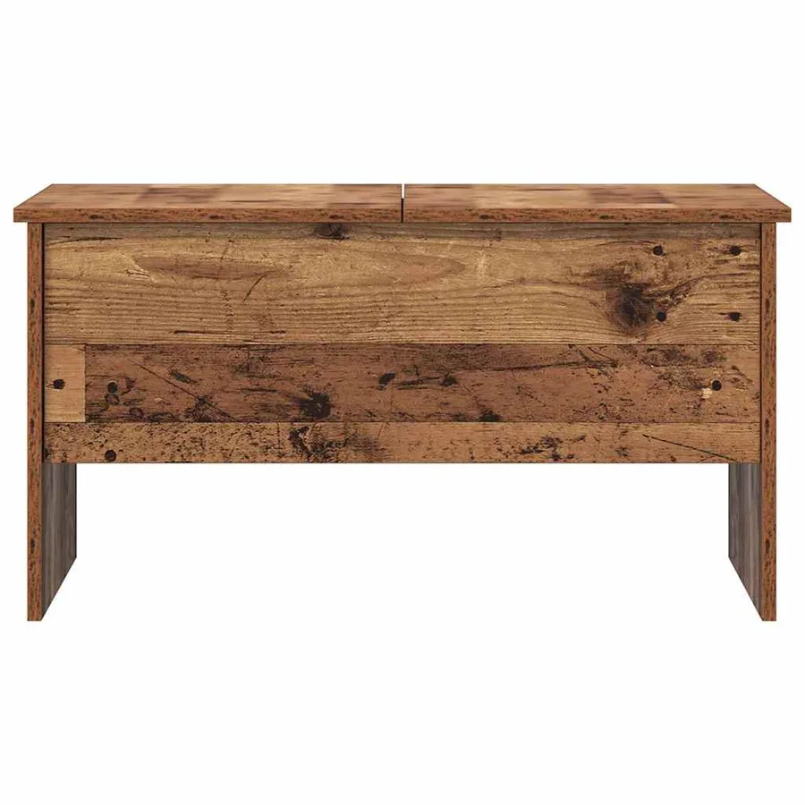 Table basse Bois Ancien 102 x 50,5 x 46,5 cm Bois d'ingénierie - 6