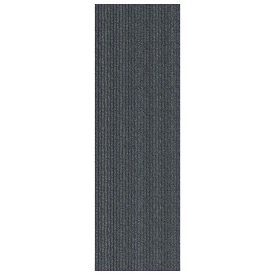 Tapis Couloir Gris 80 x 300 cm tissu - 2