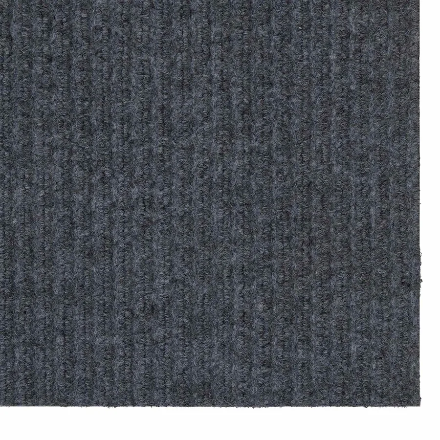 Tapis Couloir Gris 80 x 300 cm tissu - 5