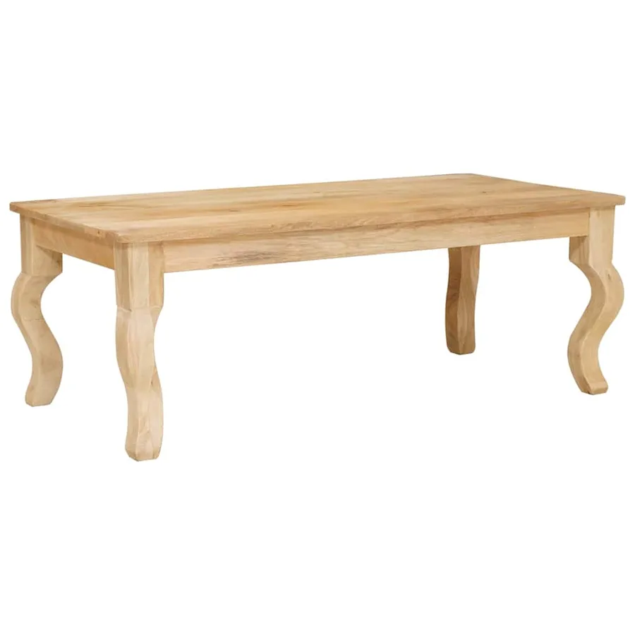 Table basse Marron 110 x 55 x 40 cm Bois de mangue massif - 3