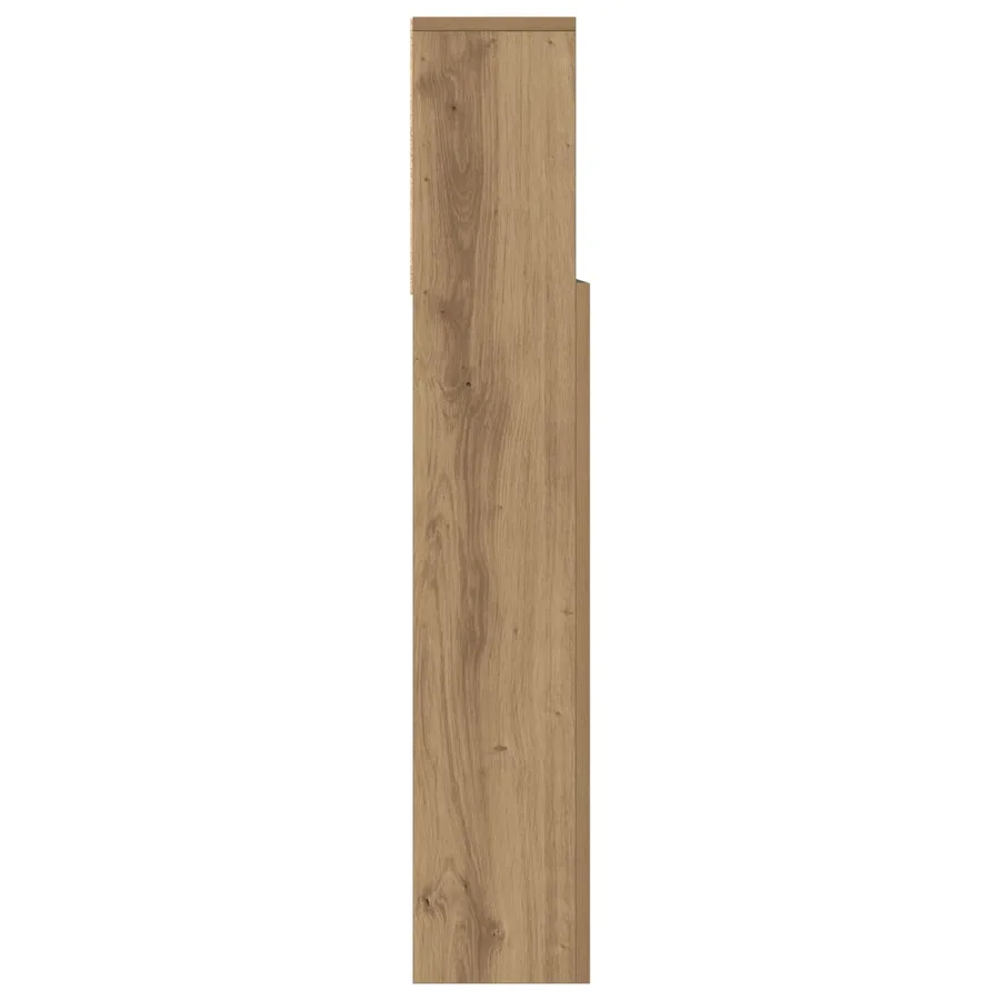 Cabinet de Tête de Lit Chêne artisanal Bois d'ingénierie - 6
