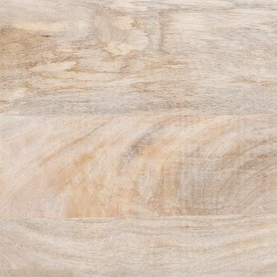 Buffet Blanc Blanchi 60 x 33 x 75 cm Bois de mangue massif - 10