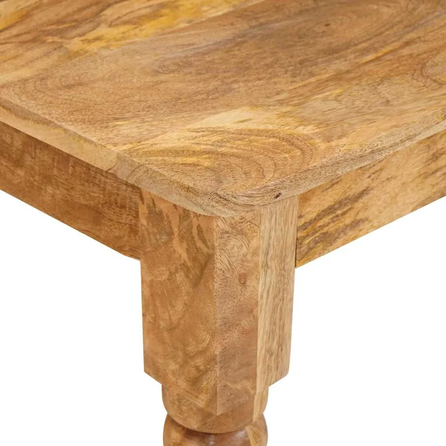 Table basse Marron 110 x 55 x 77 cm Bois de mangue massif - 7