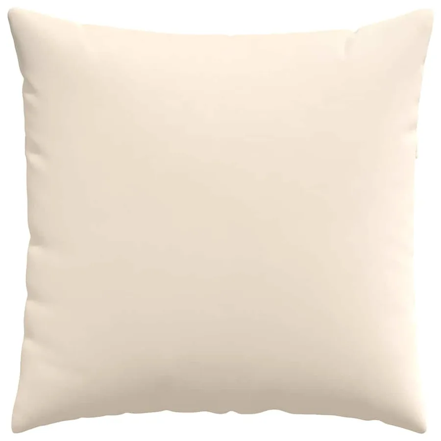 Coussins de canapé 2 pcs Beige 60 x 60 cm tissu - 6
