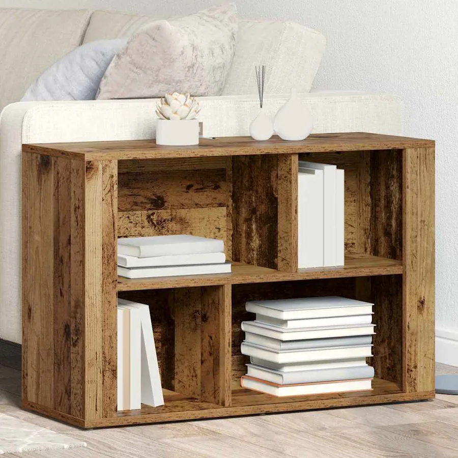 Buffet Bois Ancien 80 x 30 x 53 cm Bois d'ingénierie