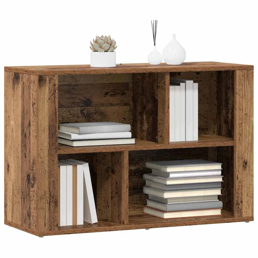 Buffet Bois Ancien 80 x 30 x 53 cm Bois d'ingénierie - 3