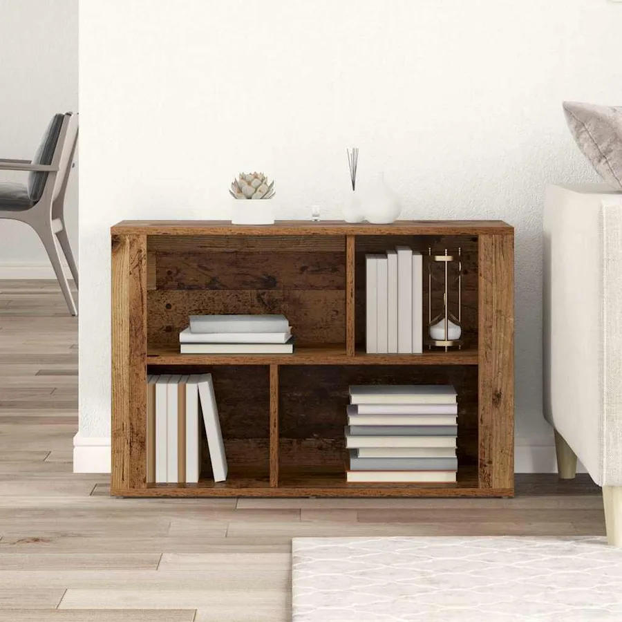 Buffet Bois Ancien 80 x 30 x 53 cm Bois d'ingénierie - 4