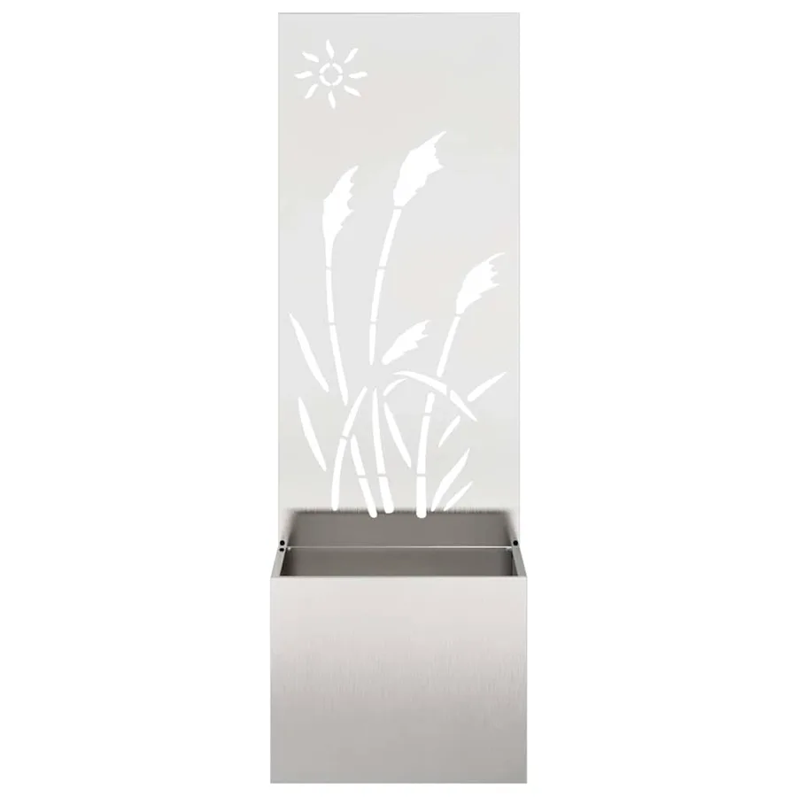 Écran de confidentialité de jardin Fretwork Argent 50 x 150 cm - 5