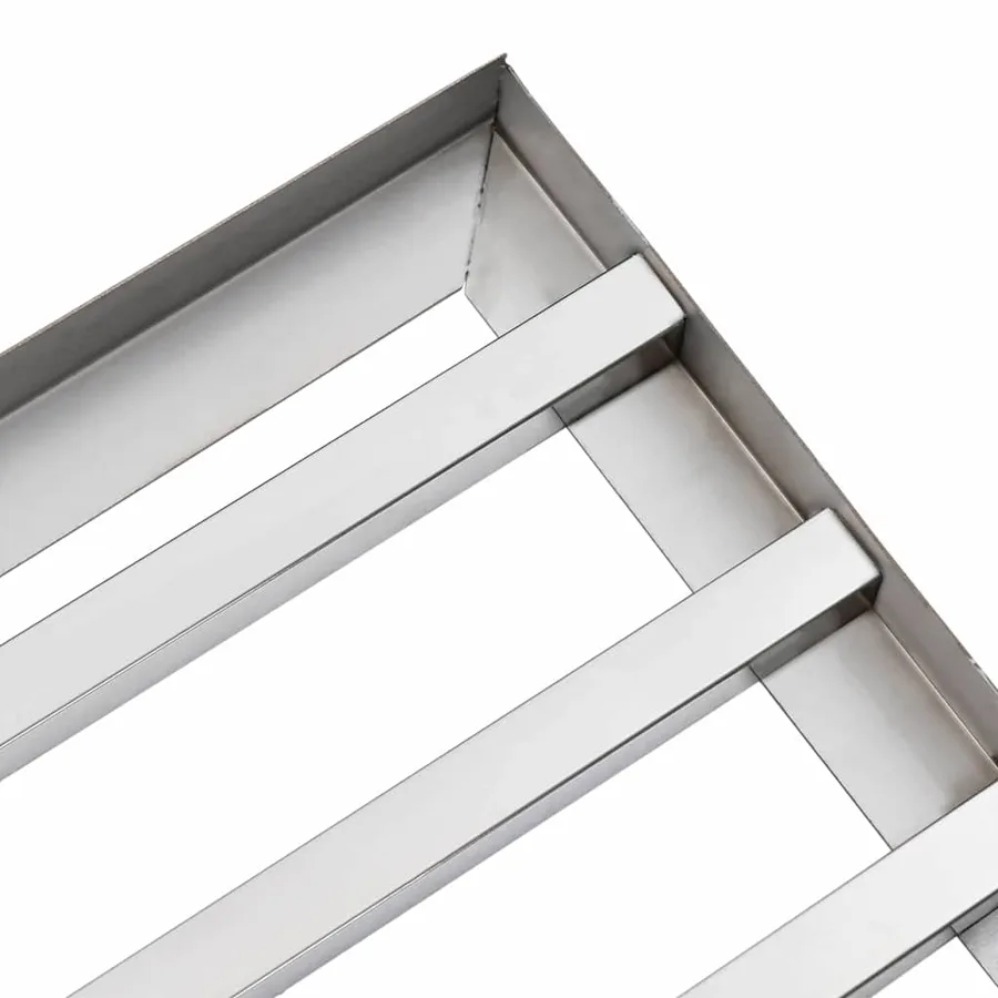 Rateau de nivellement pour jardin Argenté Acier inoxydable - 7