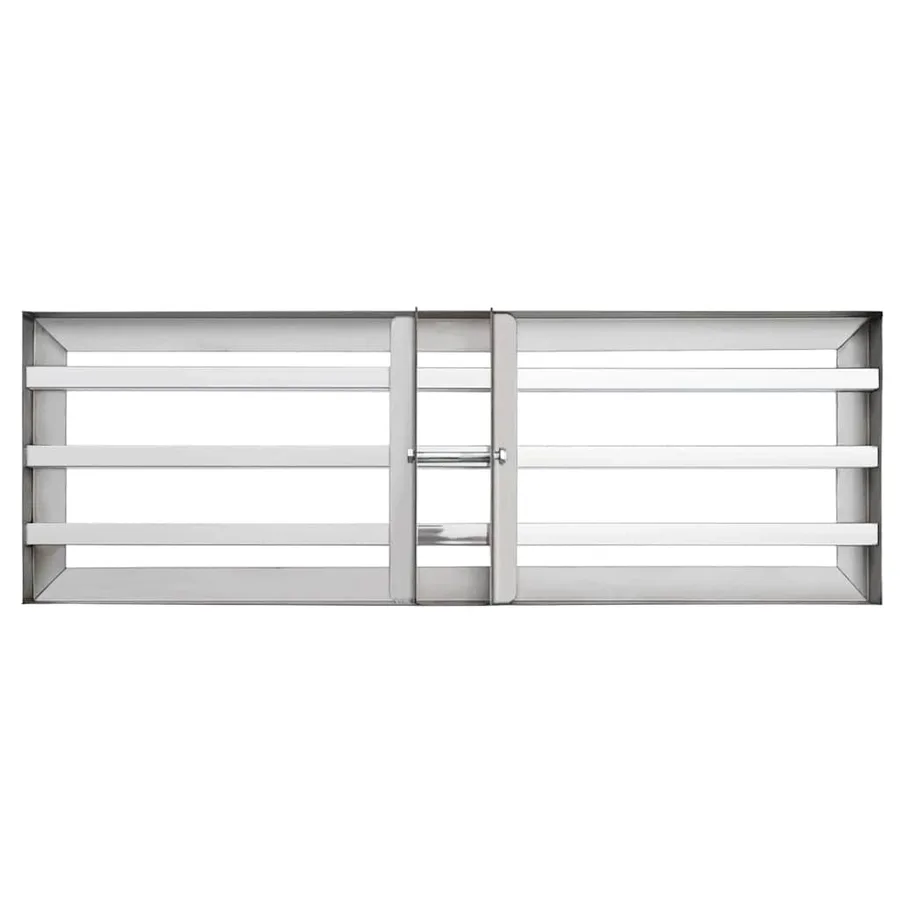 Rateau de nivellement pour jardin Argenté Acier inoxydable - 9