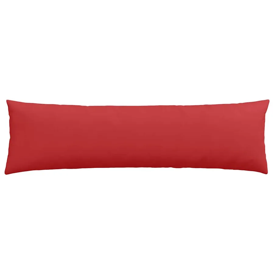 Coussins de canapé 2 pcs Rouge 145 x 40 cm tissu - 6