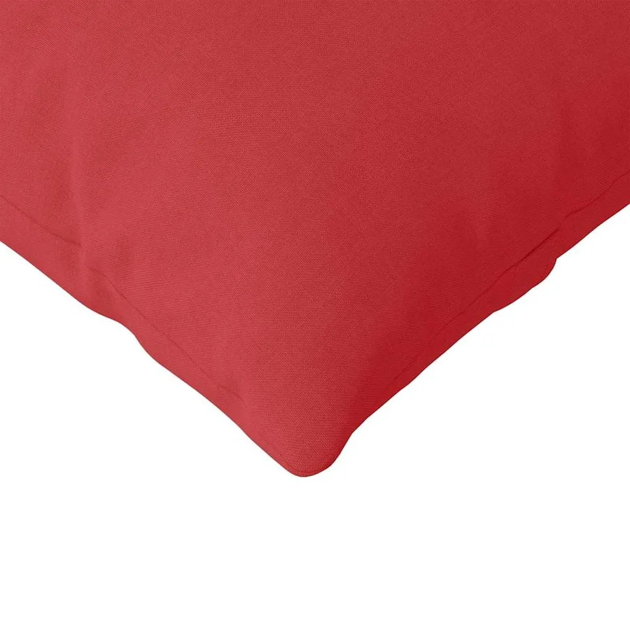 Coussins de canapé 2 pcs Rouge 145 x 40 cm tissu - 7