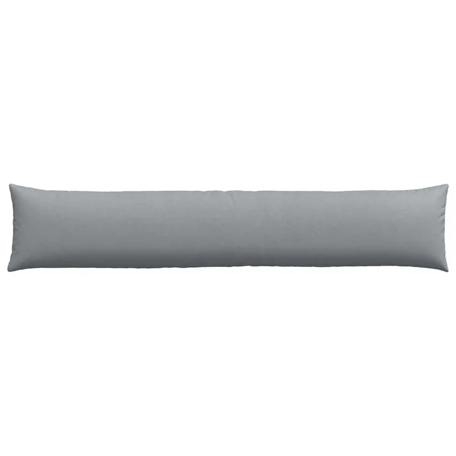 Coussins de canapé 2 pcs Gris clair 200 x 40 cm tissu - 6
