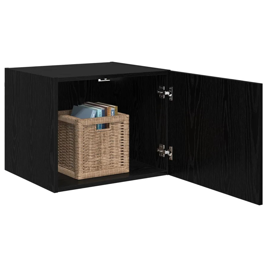 Meuble mural Chêne noir 50 x 42,5 x 40 cm Bois d'ingénierie - 3