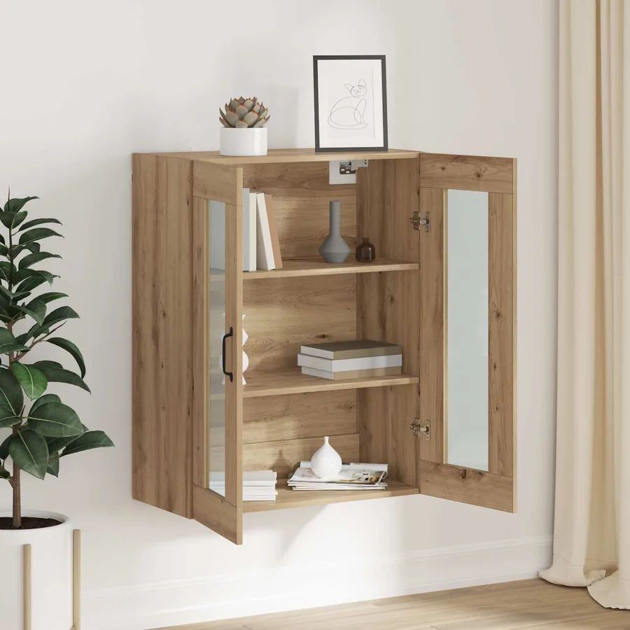 Armoire de rangement Chêne artisanal 69,5 x 34 x 90 cm - 4