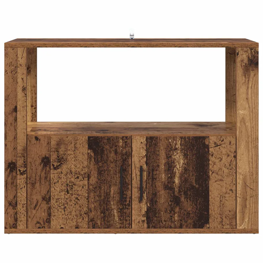 Buffet Bois ancien 80 x 30 x 60 cm Bois d'ingénierie - 6