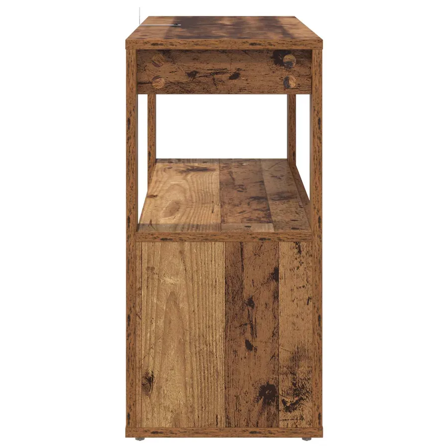 Buffet Bois ancien 80 x 30 x 60 cm Bois d'ingénierie - 7