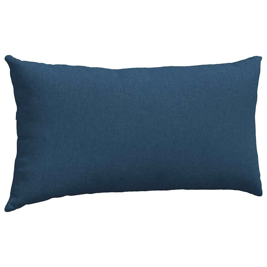 Coussins de canapé 2 pcs Bleu 80 x 40 cm tissu - 5
