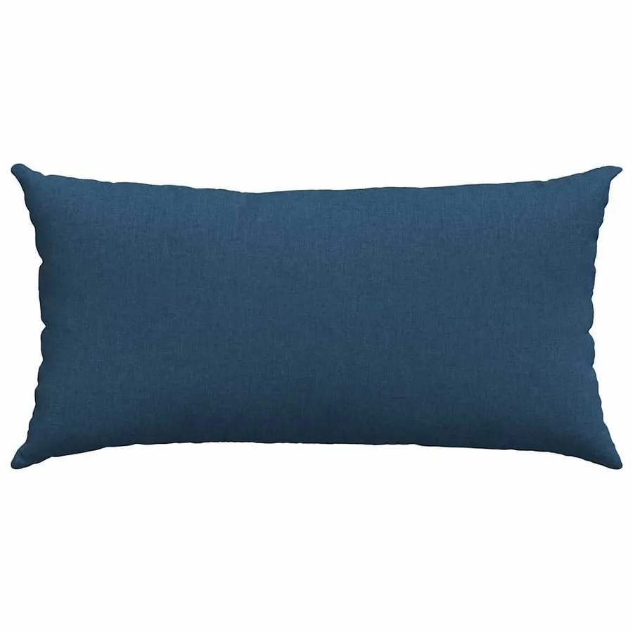 Coussins de canapé 2 pcs Bleu 80 x 40 cm tissu - 6