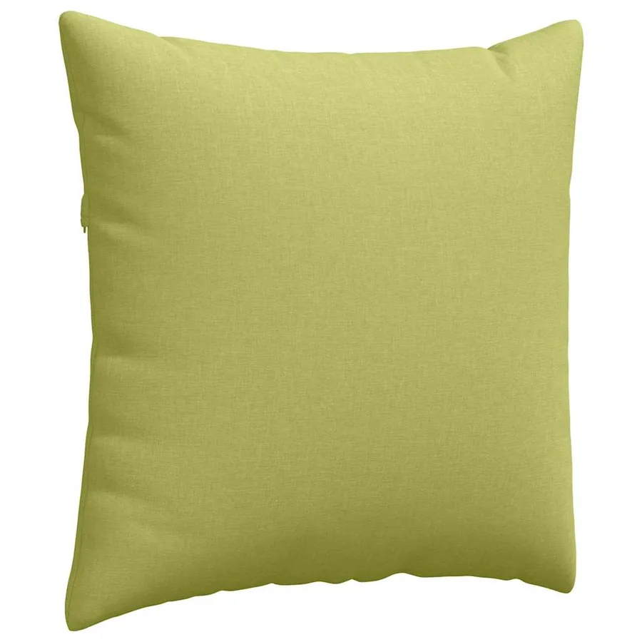 Coussins de canapé 2 pcs Vert clair 80 x 80 cm tissu - 5