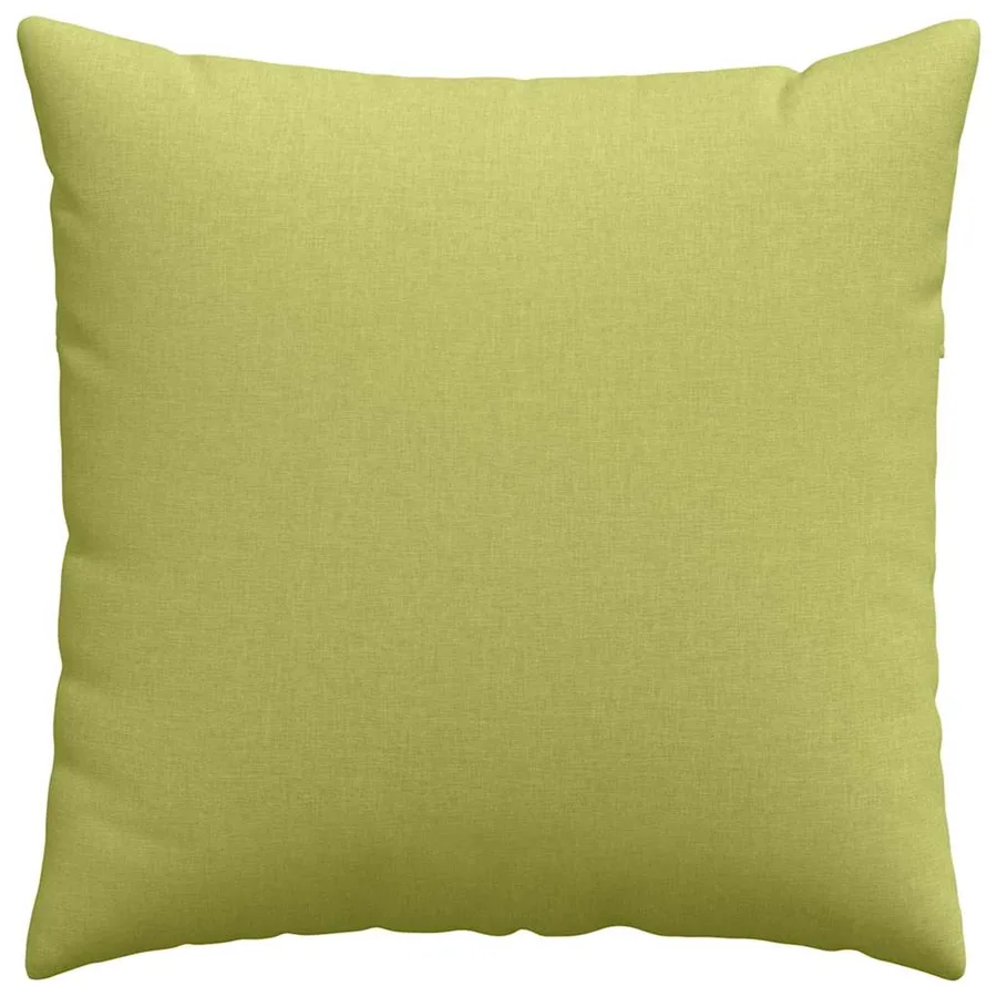 Coussins de canapé 2 pcs Vert clair 80 x 80 cm tissu - 6
