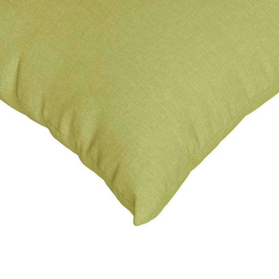 Coussins de canapé 2 pcs Vert clair 80 x 80 cm tissu - 7
